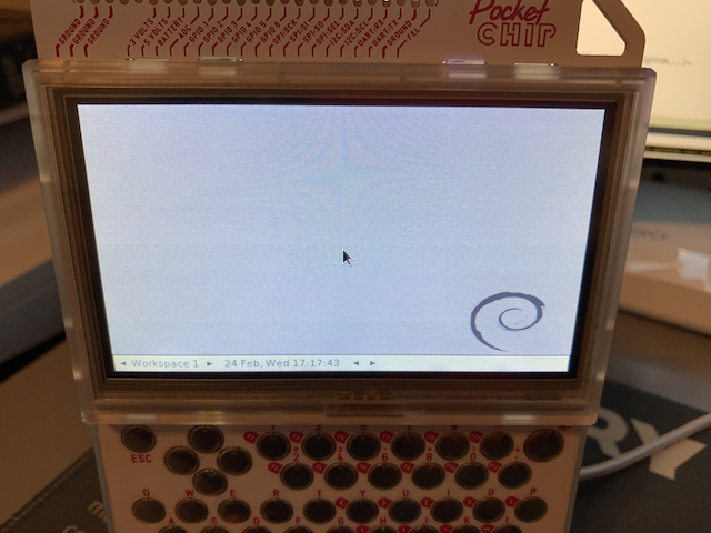 Fluxbox on PocketCHIP